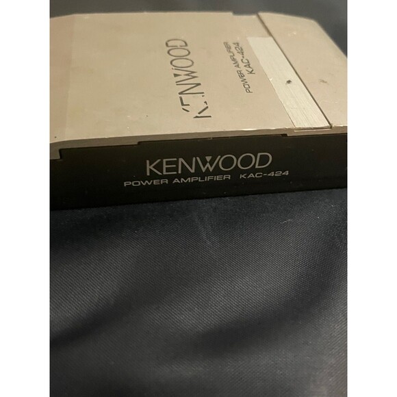 Kenwood KAC-424 2 Channel Stereo Power‎ Amplifier Amp Tested - Picture 6 of 8